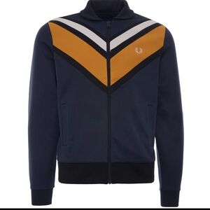 Fred Perry V Stripe Track Jacket size XS.